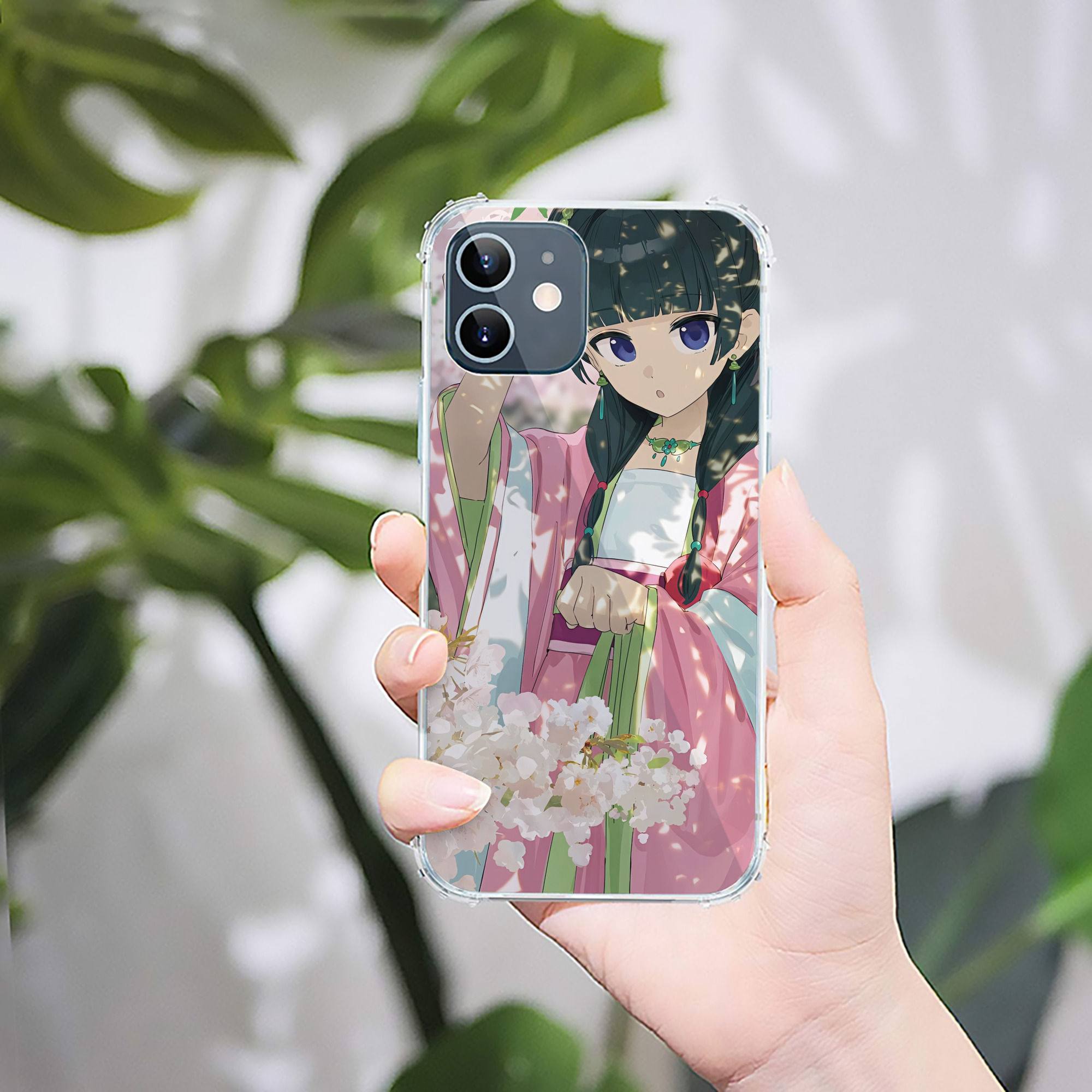 （画像用） 薬屋のひとりごと The Apothecary Diaries 【iPhone 12シリーズ対応】透明スマホケース（クリアソフトケース）